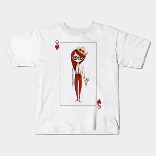 Queen of Hearts Kids T-Shirt